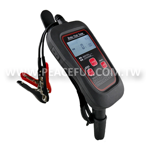 Sonic, digital brake fluid tester