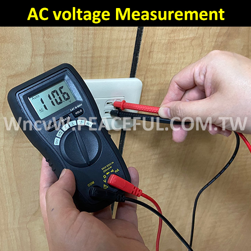 7124A AC VOLTAGE MEASUREMENT